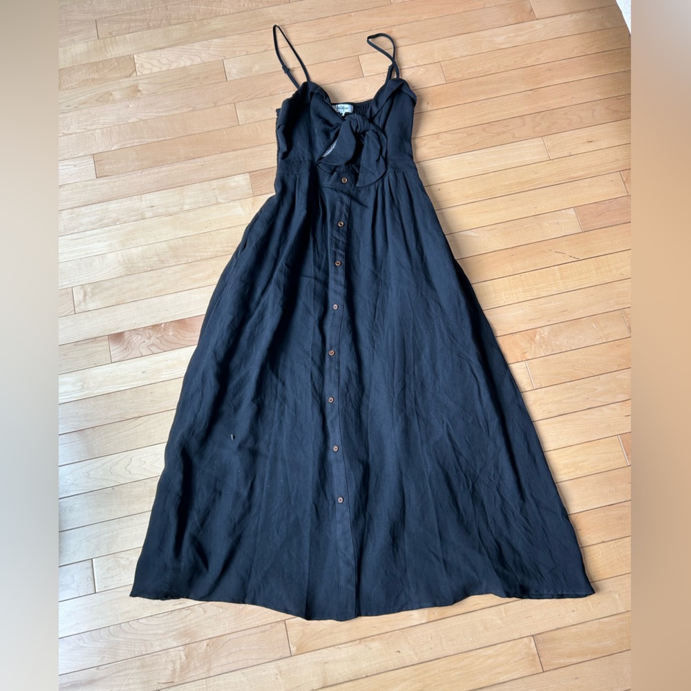 Wildfire Twist Front Midi Dress